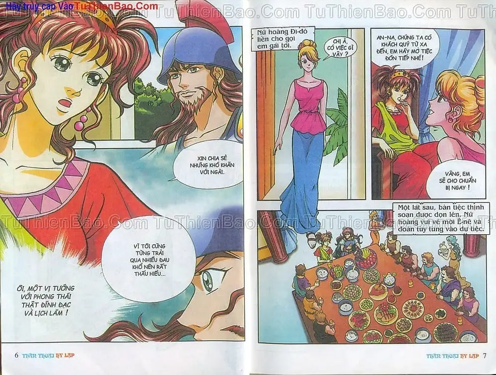 Truyện Tranh Thần Thoại Hy Lạp - Nguồn Gốc Các Vị Thần trang 3