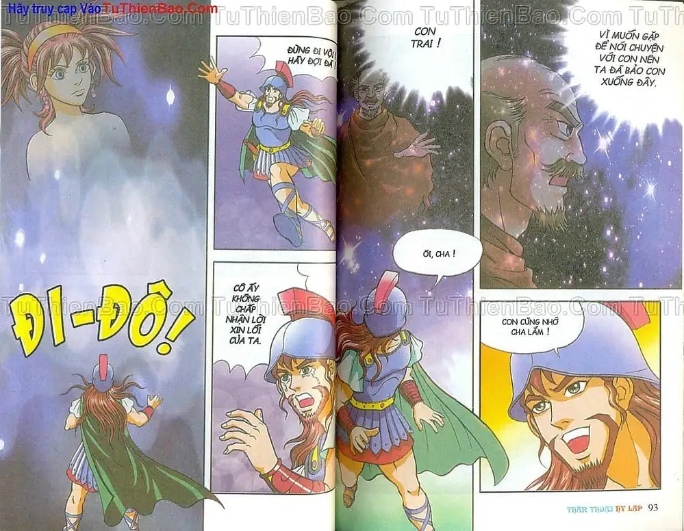 Truyện Tranh Thần Thoại Hy Lạp - Nguồn Gốc Các Vị Thần trang 3