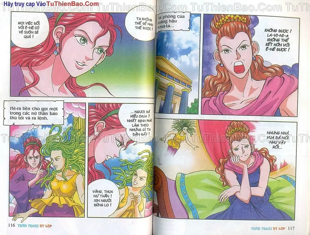 Truyện Tranh Thần Thoại Hy Lạp - Nguồn Gốc Các Vị Thần trang 3