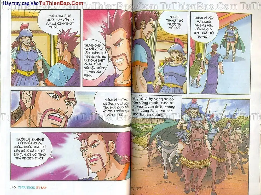 Truyện Tranh Thần Thoại Hy Lạp - Nguồn Gốc Các Vị Thần trang 3