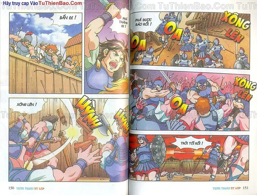 Truyện Tranh Thần Thoại Hy Lạp - Nguồn Gốc Các Vị Thần trang 3