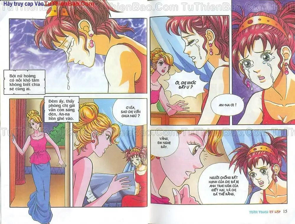 Truyện Tranh Thần Thoại Hy Lạp - Nguồn Gốc Các Vị Thần trang 3