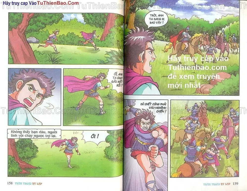 Truyện Tranh Thần Thoại Hy Lạp - Nguồn Gốc Các Vị Thần trang 3