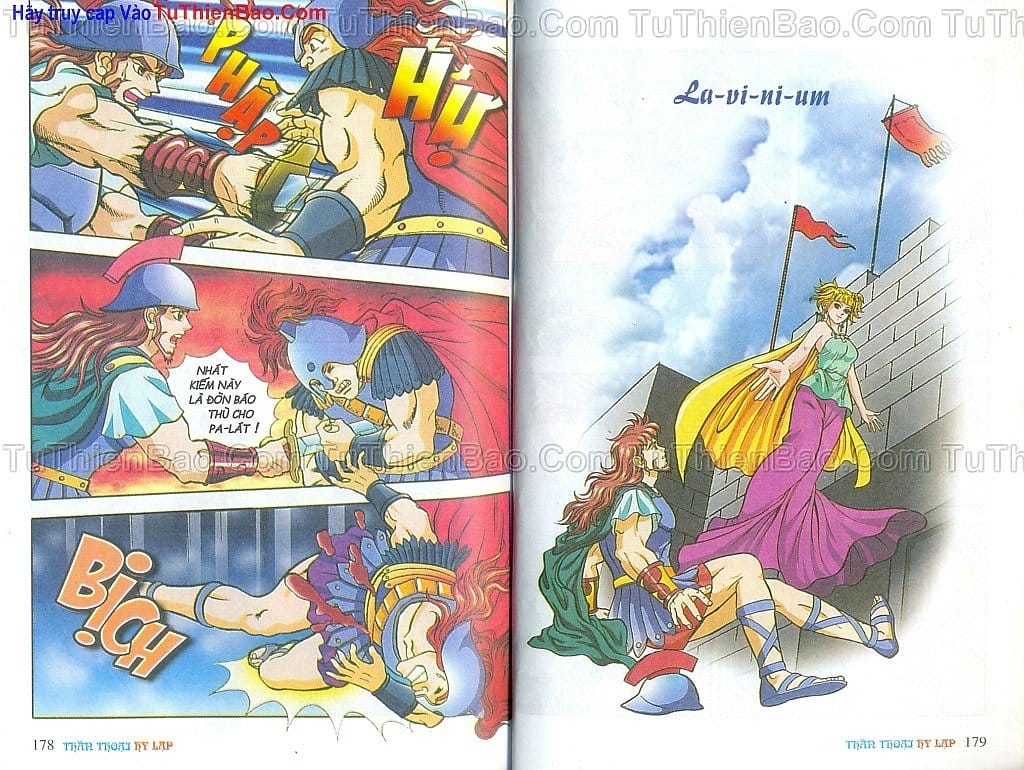 Truyện Tranh Thần Thoại Hy Lạp - Nguồn Gốc Các Vị Thần trang 3