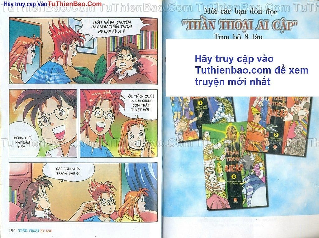 Truyện Tranh Thần Thoại Hy Lạp - Nguồn Gốc Các Vị Thần trang 3