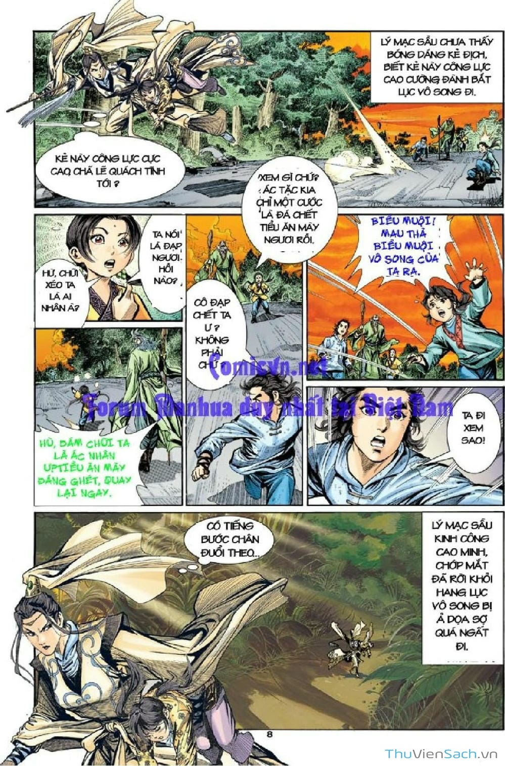Truyện Tranh Thần Điêu Hiệp Lữ trang 4