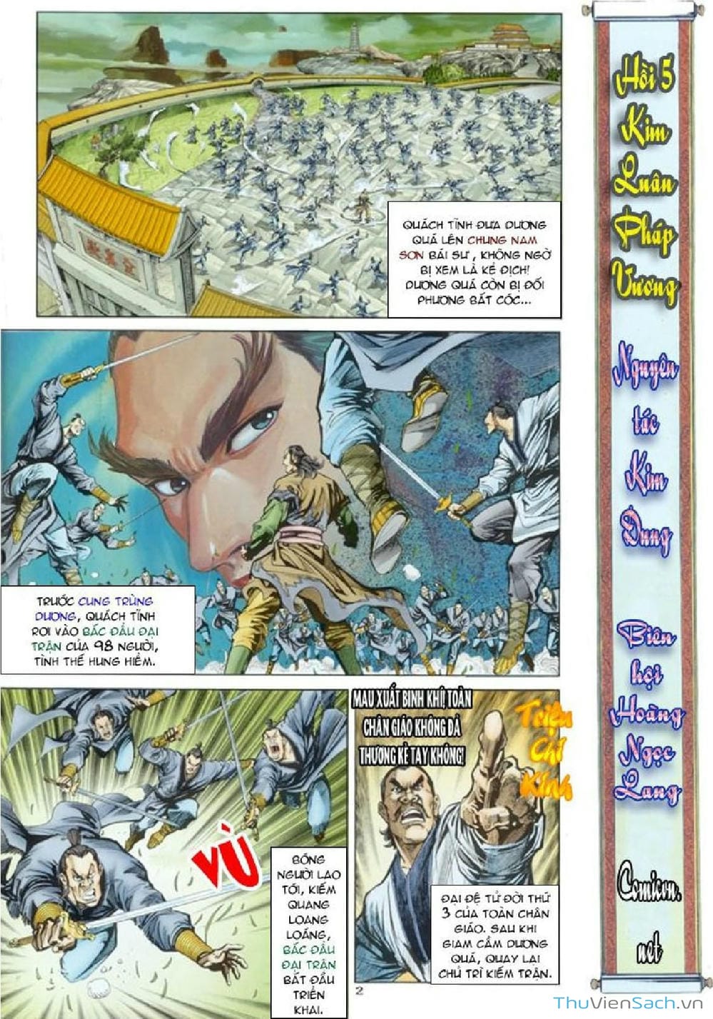 Truyện Tranh Thần Điêu Hiệp Lữ trang 4