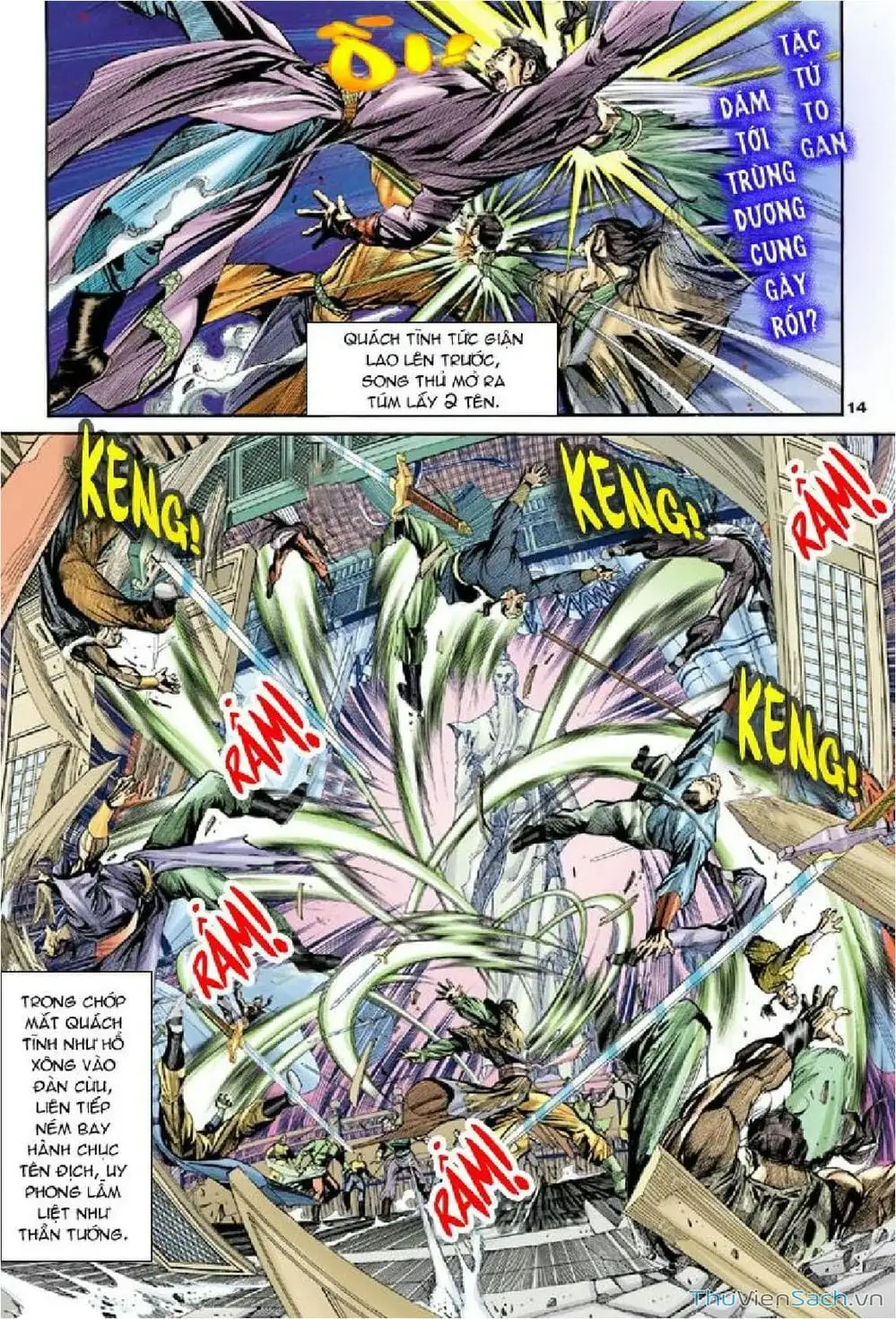 Truyện Tranh Thần Điêu Hiệp Lữ trang 4