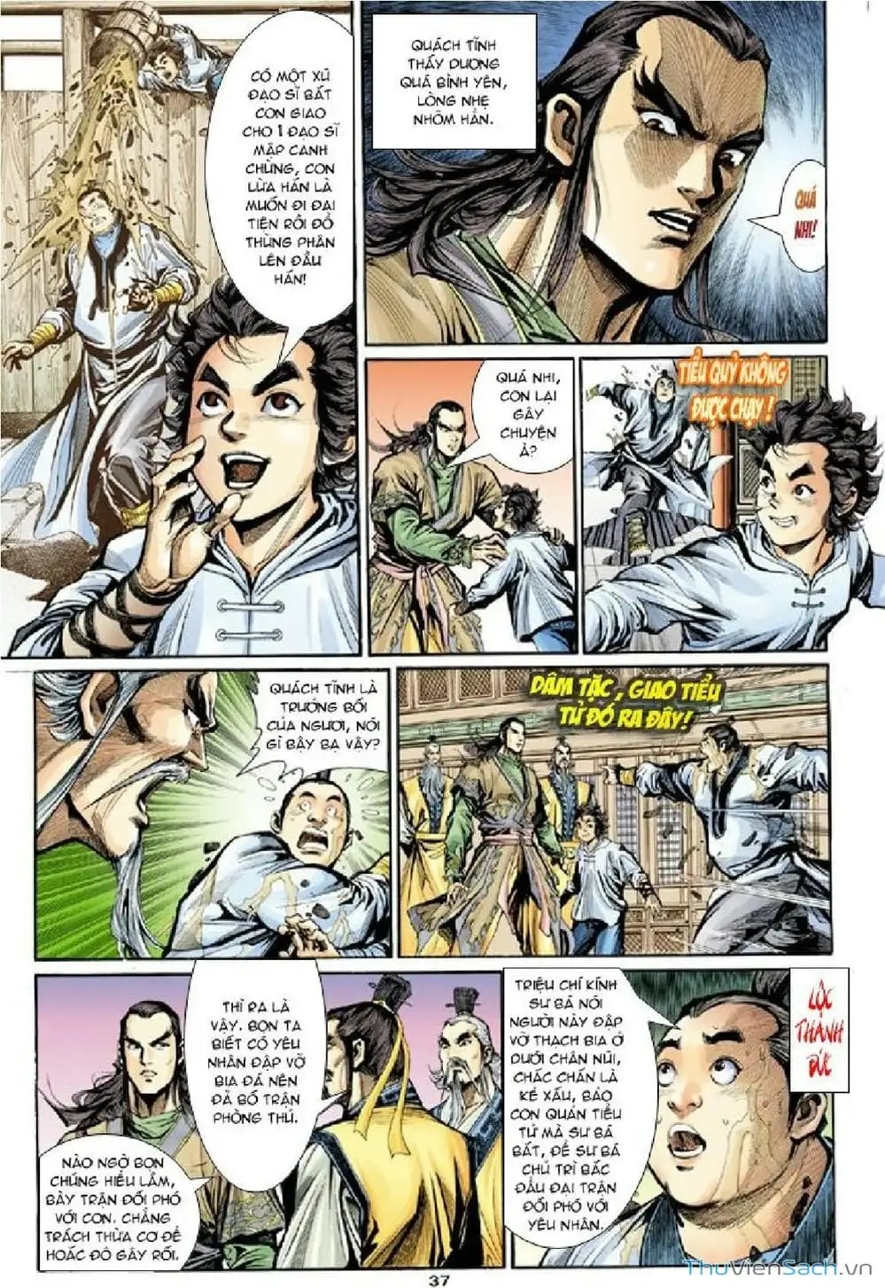 Truyện Tranh Thần Điêu Hiệp Lữ trang 4