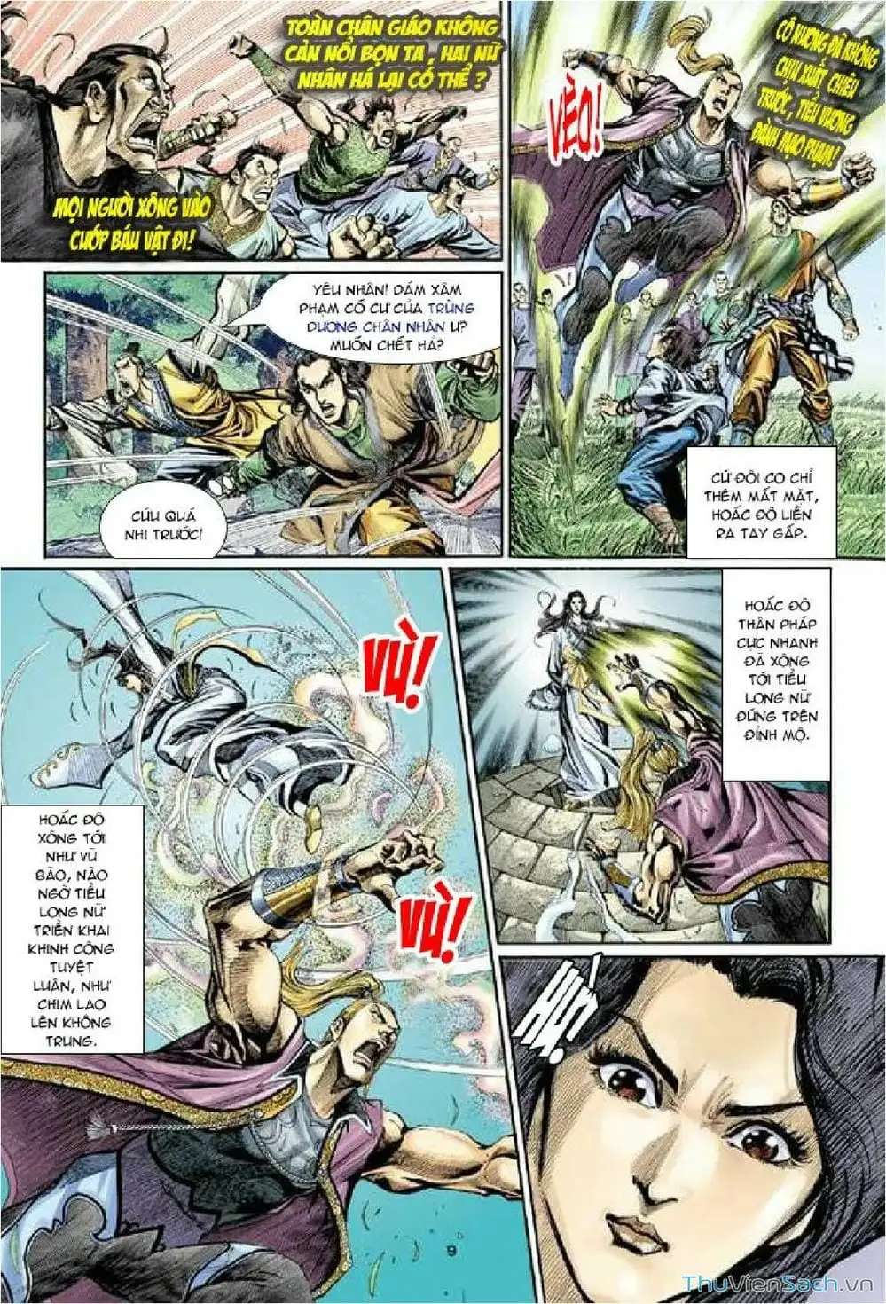 Truyện Tranh Thần Điêu Hiệp Lữ trang 4