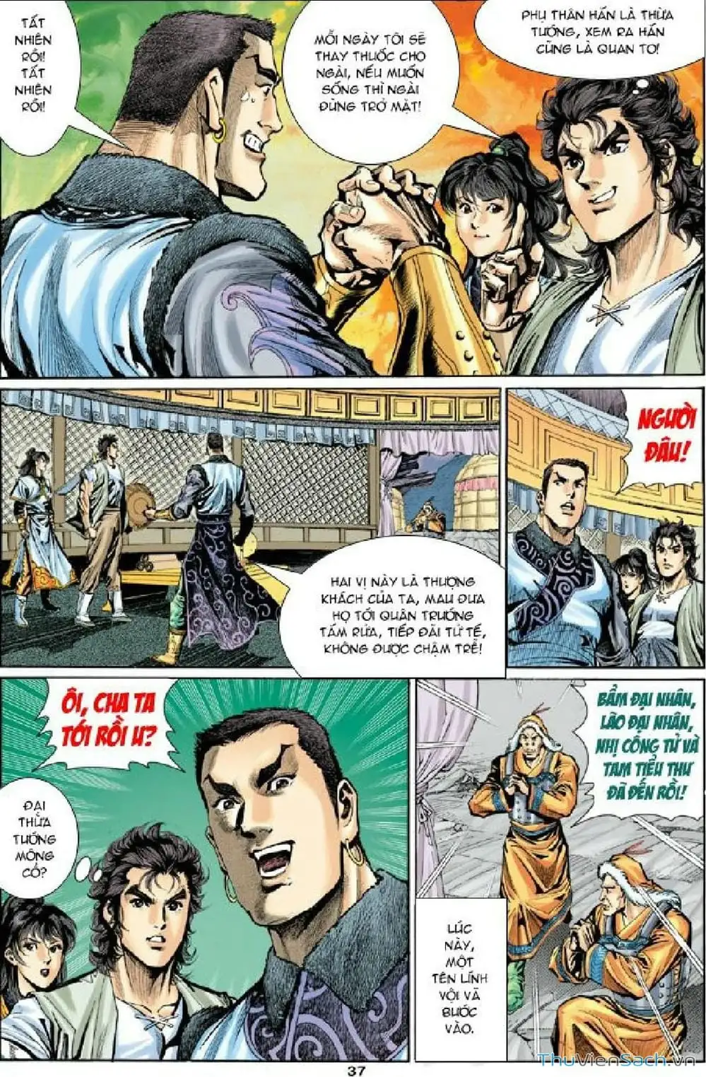 Truyện Tranh Thần Điêu Hiệp Lữ trang 4