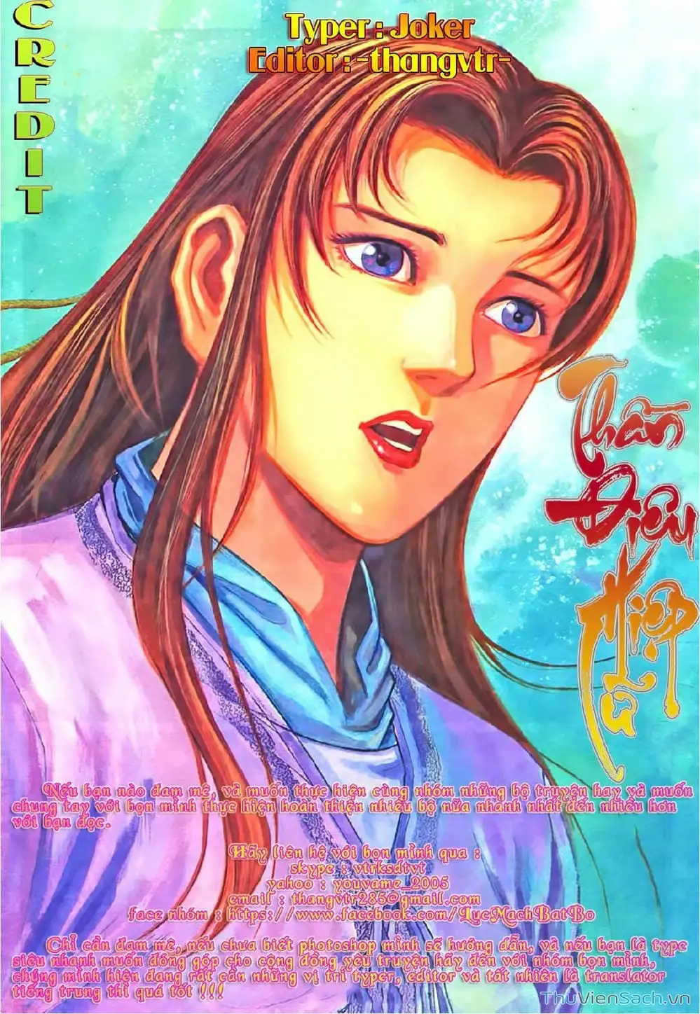 Truyện Tranh Thần Điêu Hiệp Lữ trang 4