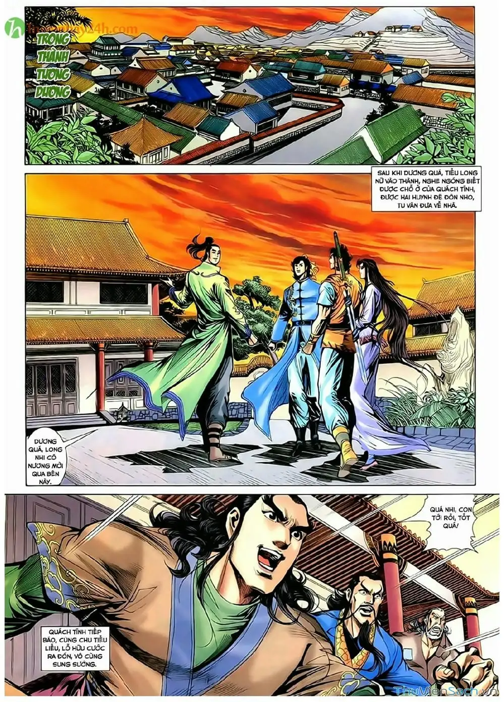 Truyện Tranh Thần Điêu Hiệp Lữ trang 4