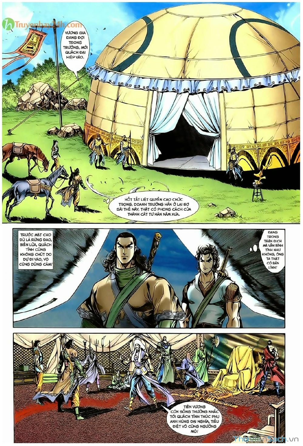 Truyện Tranh Thần Điêu Hiệp Lữ trang 4