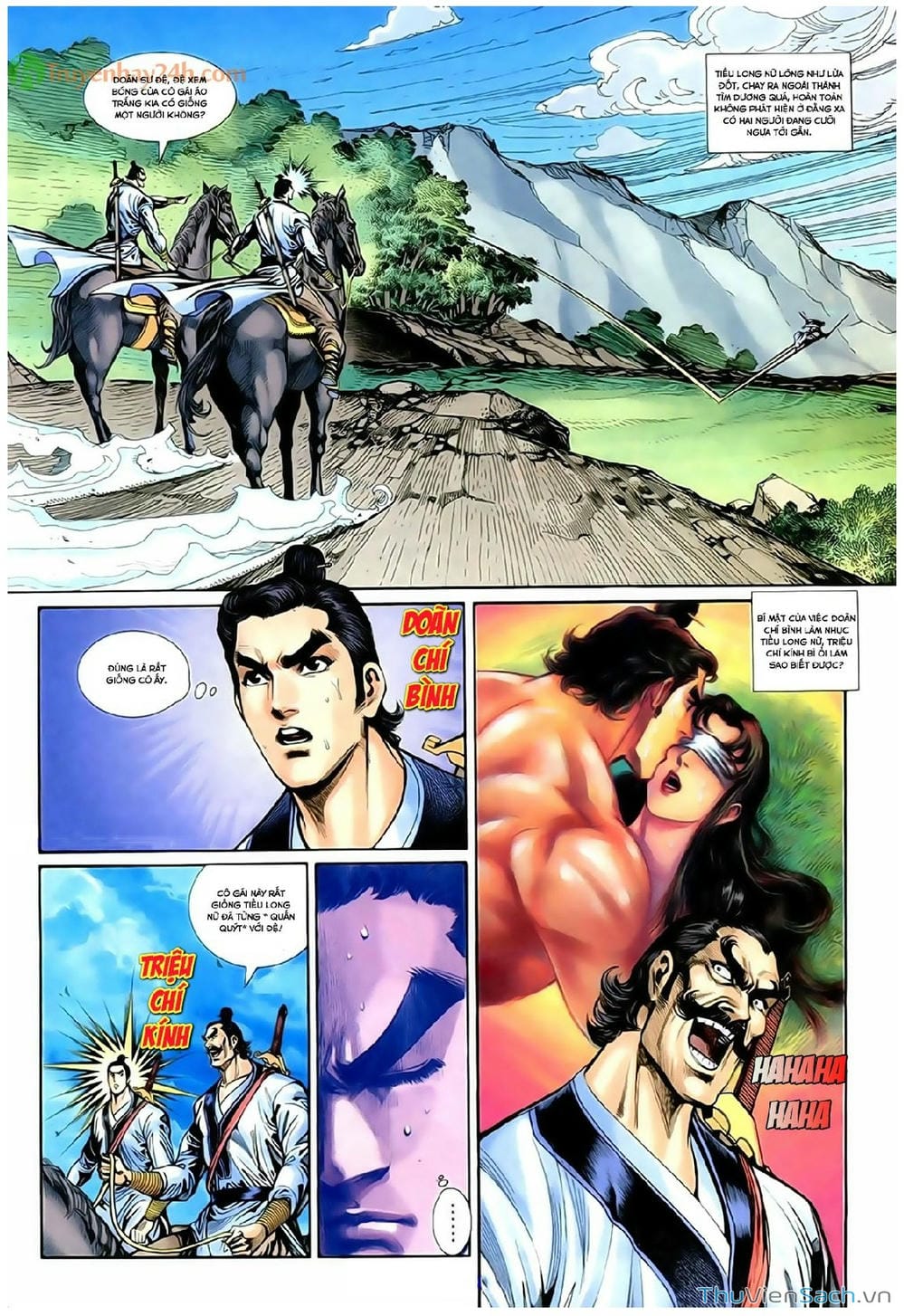 Truyện Tranh Thần Điêu Hiệp Lữ trang 4