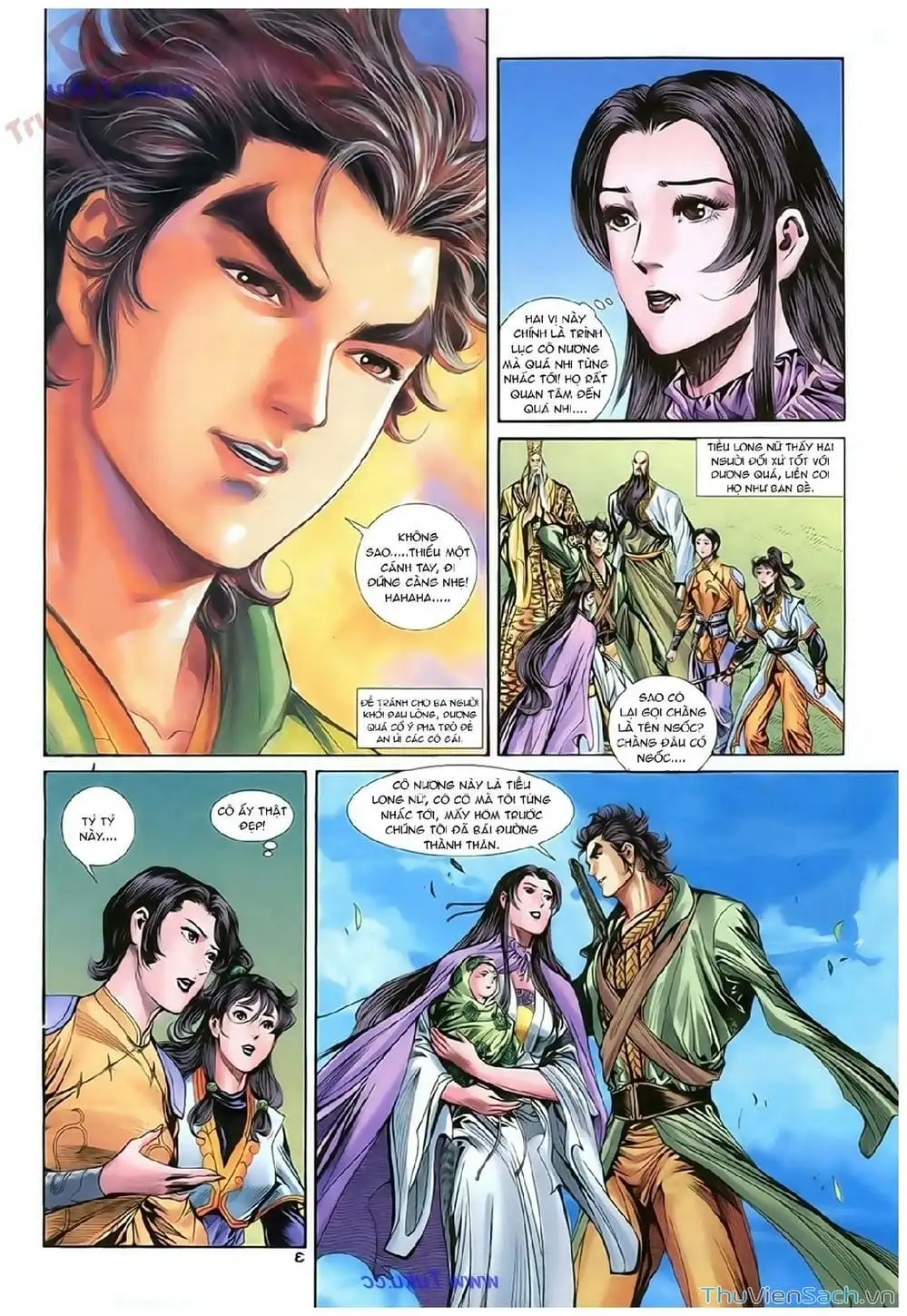 Truyện Tranh Thần Điêu Hiệp Lữ trang 4