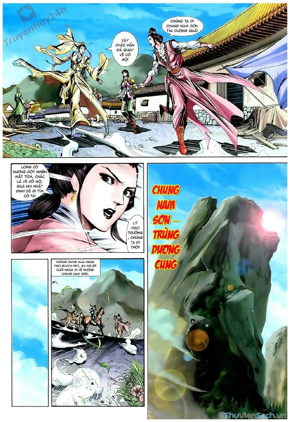Truyện Tranh Thần Điêu Hiệp Lữ trang 4