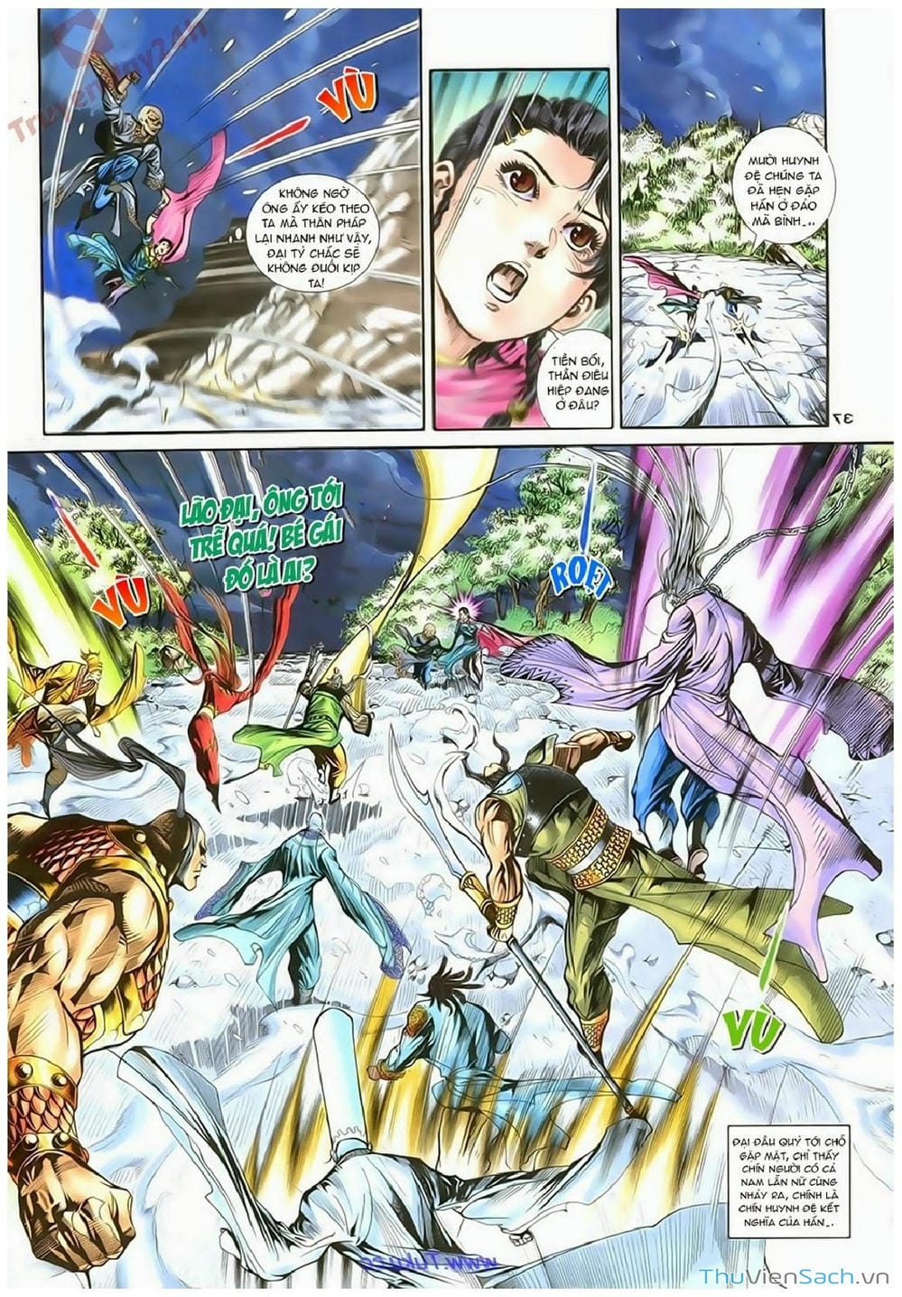Truyện Tranh Thần Điêu Hiệp Lữ trang 4