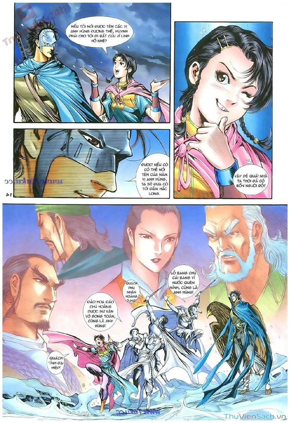 Truyện Tranh Thần Điêu Hiệp Lữ trang 4