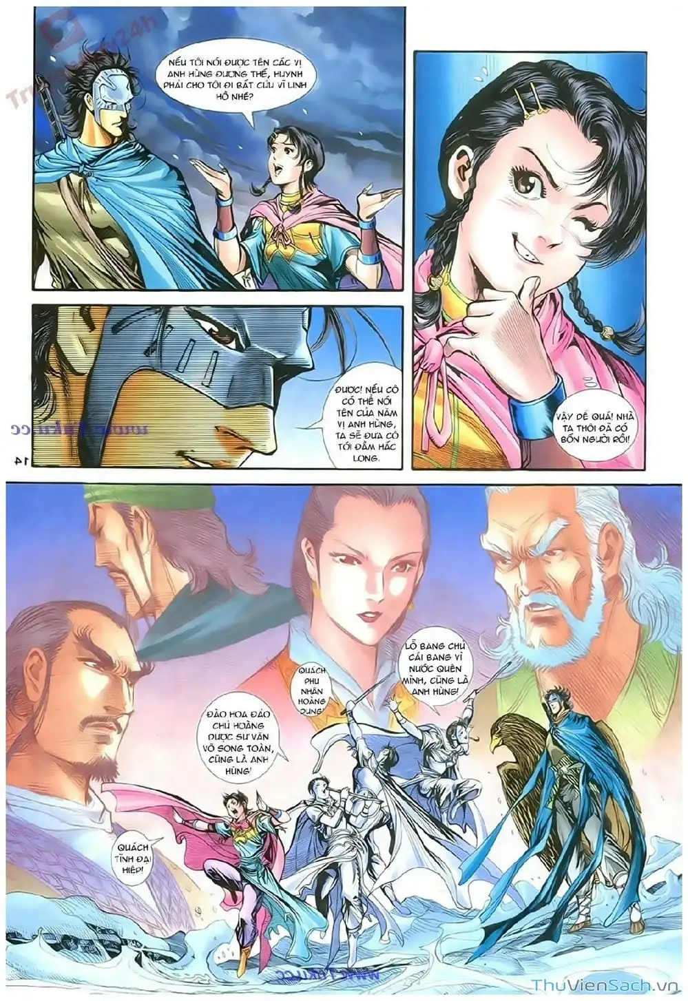 Truyện Tranh Thần Điêu Hiệp Lữ trang 4