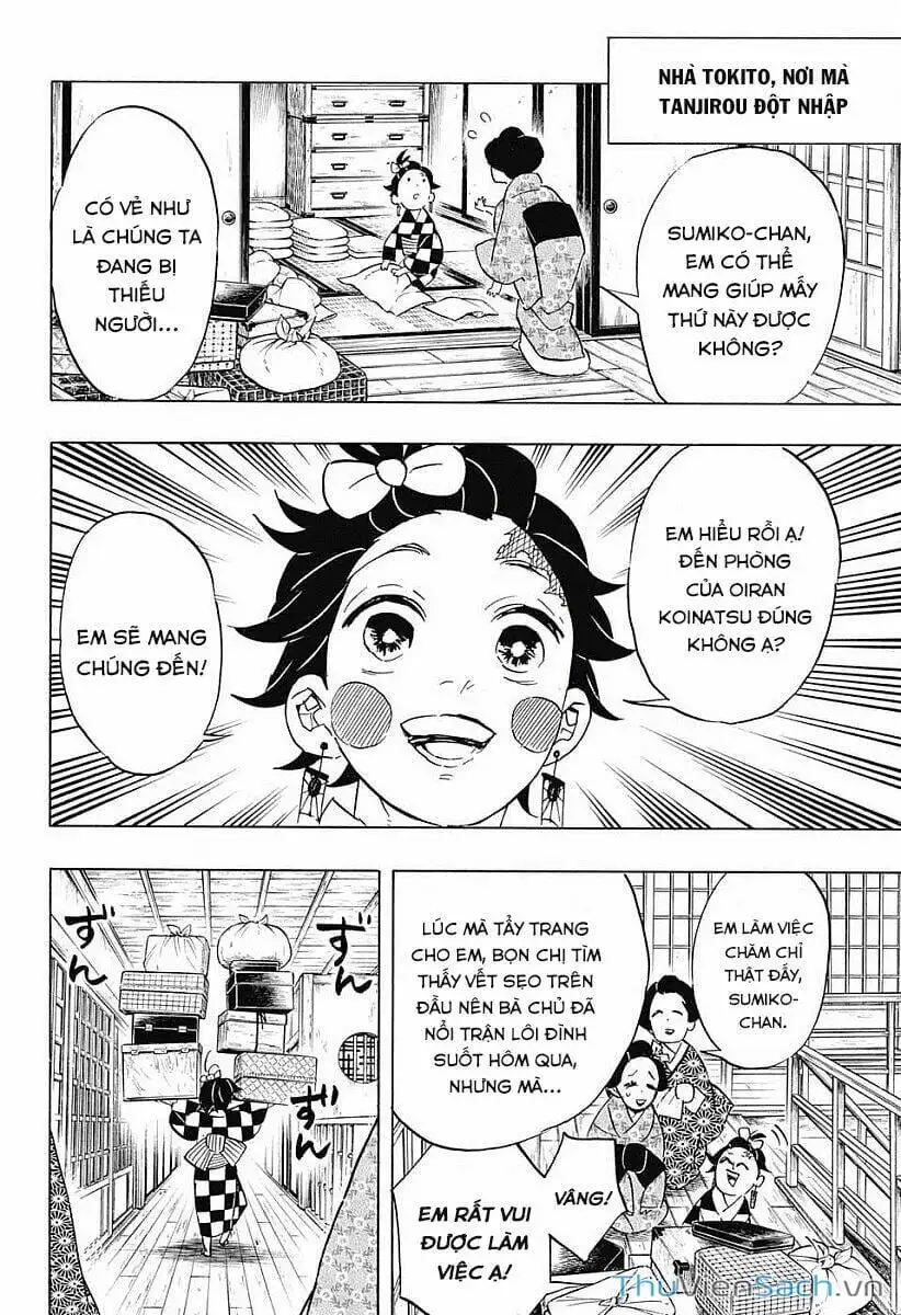 Truyện Tranh Thanh Gươm Diệt Quỷ trang 9