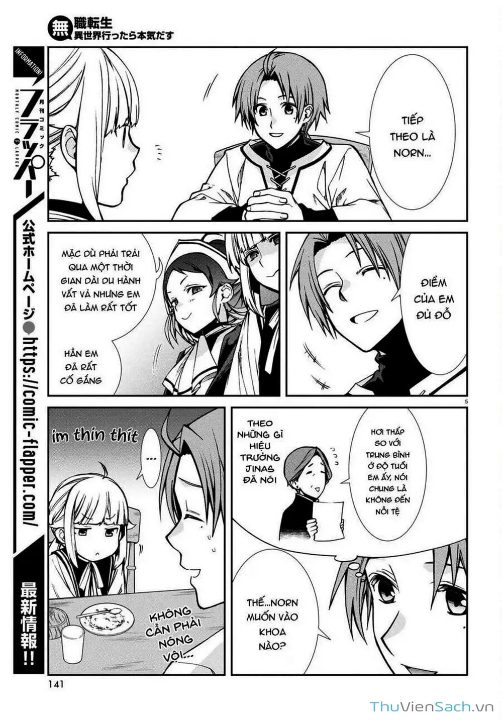 Truyện Tranh Thất Nghiệp Chuyển Sinh - Làm Lại Hết Sức trang 5