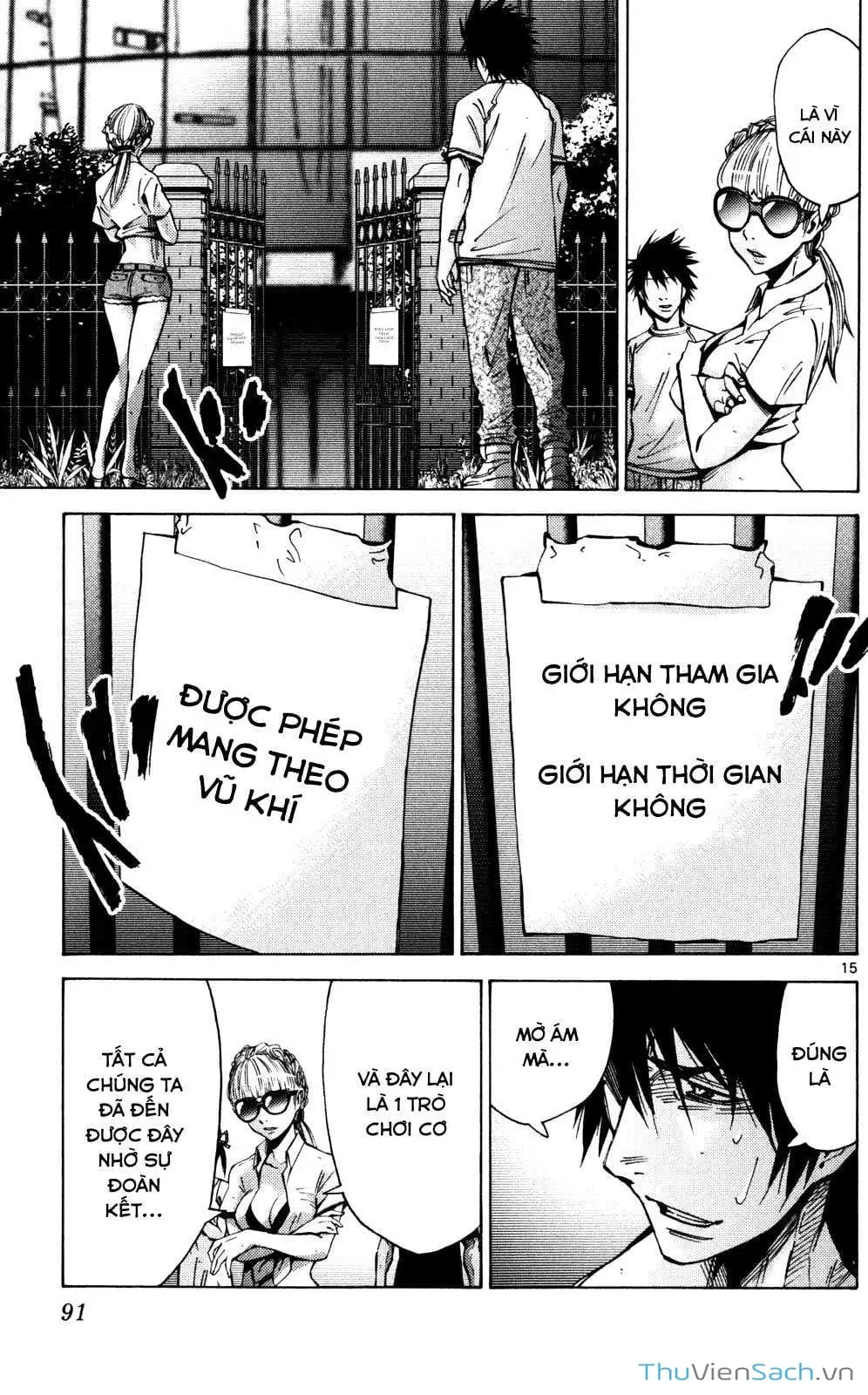 Truyện Tranh Thế Giới Không Lối Thoát trang 3