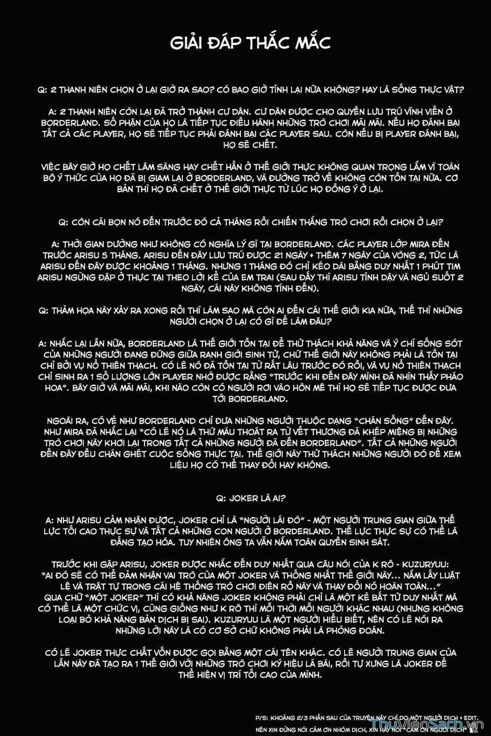 Truyện Tranh Thế Giới Không Lối Thoát trang 3