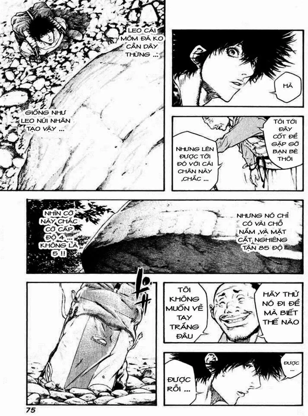 Truyện Tranh Người Cô Đơn - The Climber trang 7