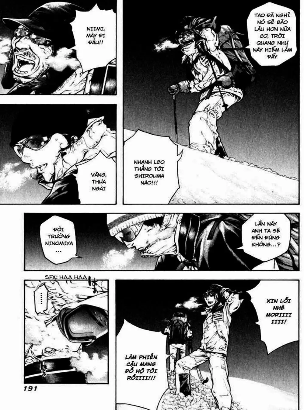 Truyện Tranh Người Cô Đơn - The Climber trang 7