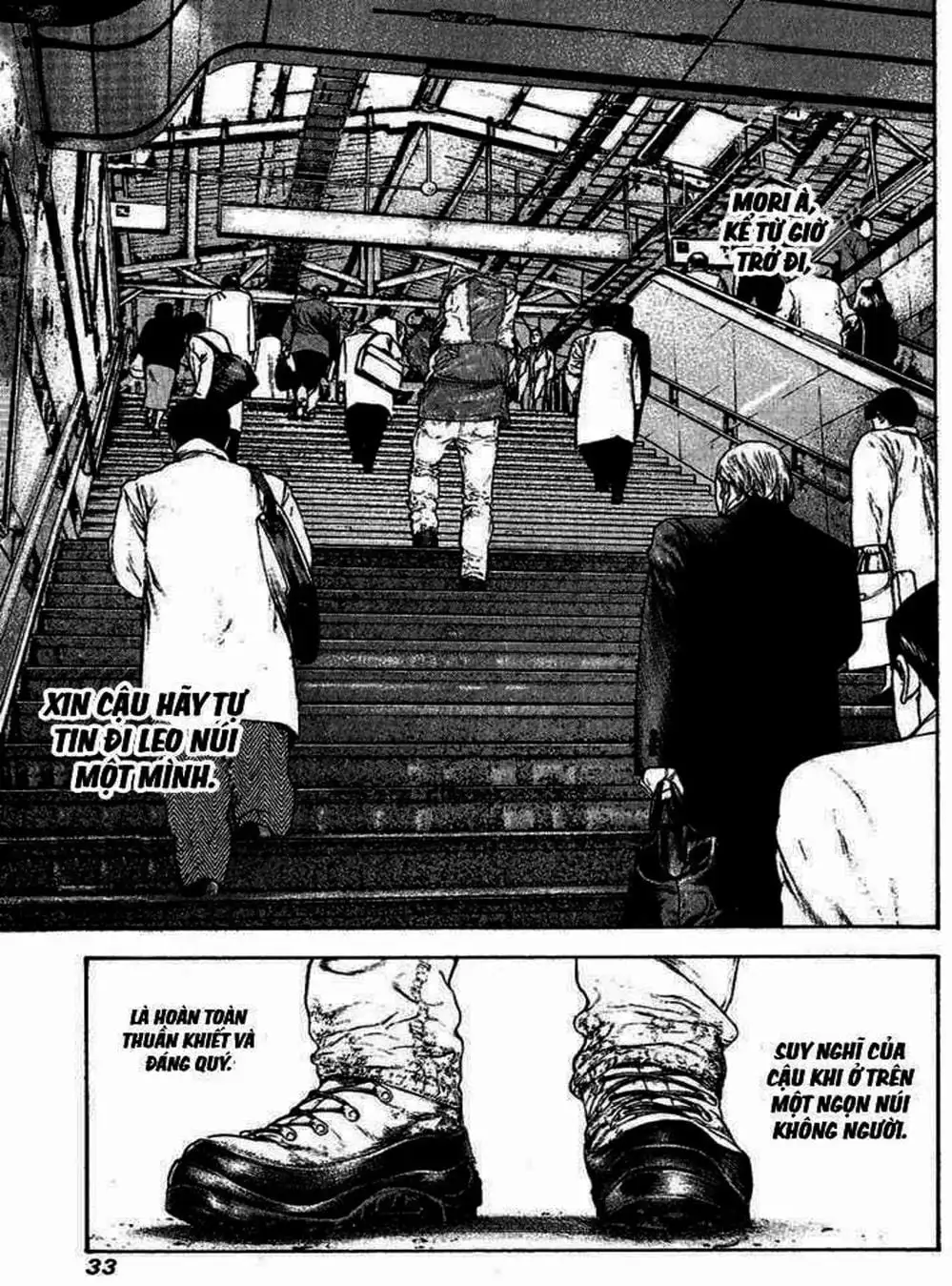 Truyện Tranh Người Cô Đơn - The Climber trang 7