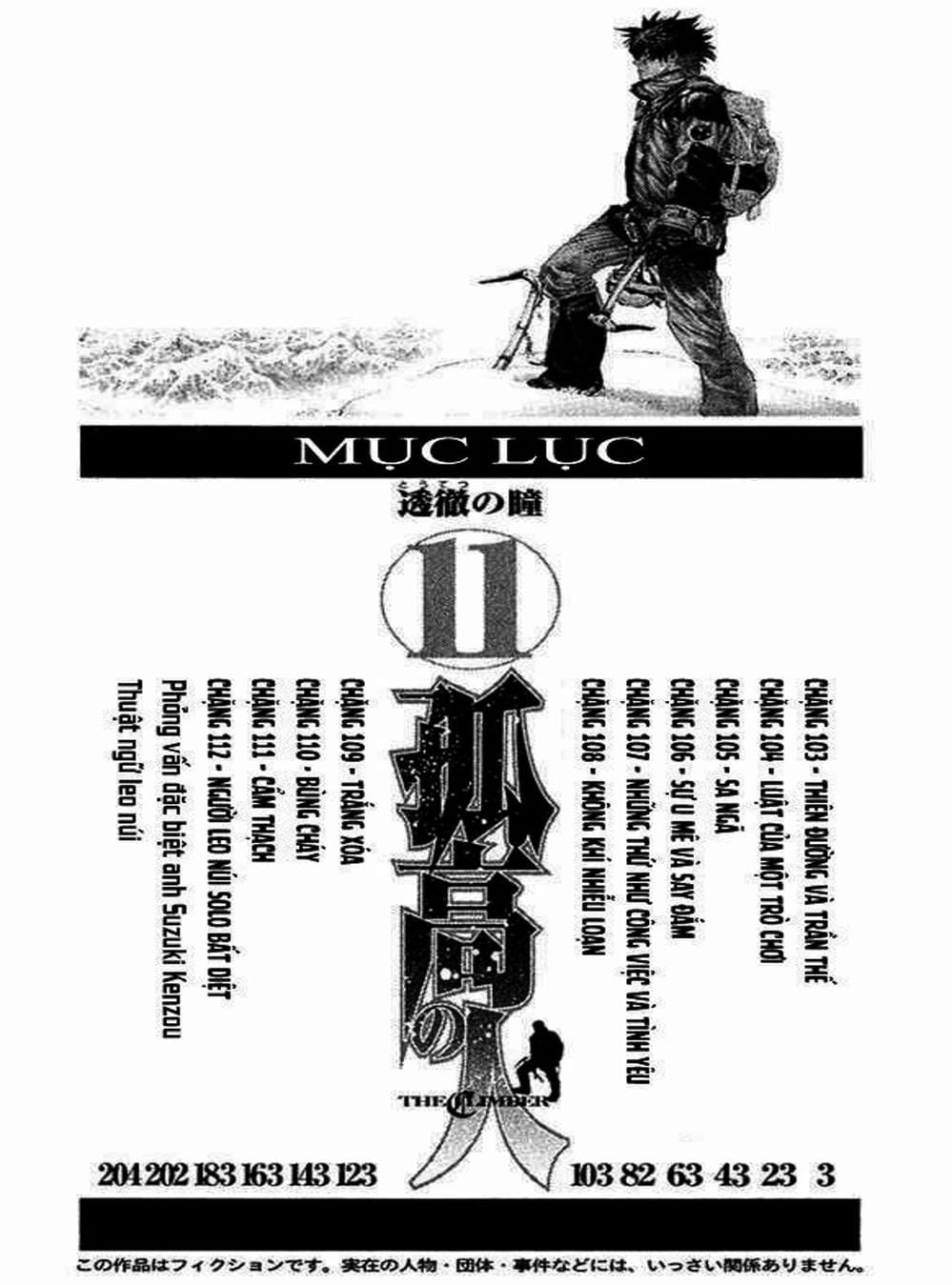 Truyện Tranh Người Cô Đơn - The Climber trang 7