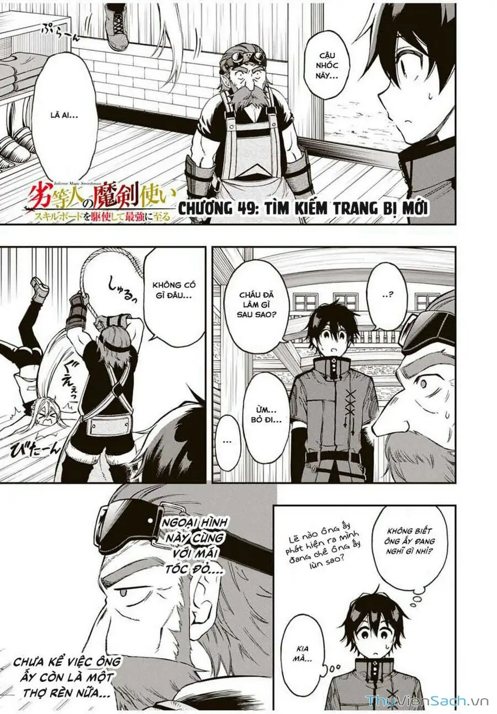 Truyện Tranh Tái Sinh Thành Kiếm Sĩ Ma Thuật trang 3