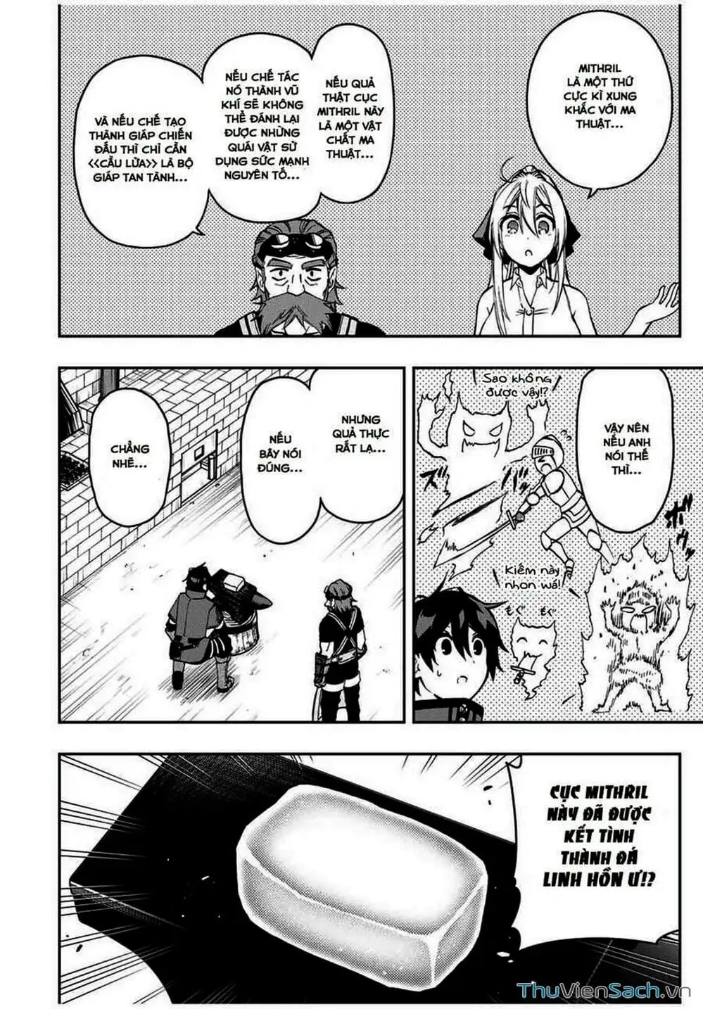Truyện Tranh Tái Sinh Thành Kiếm Sĩ Ma Thuật trang 3