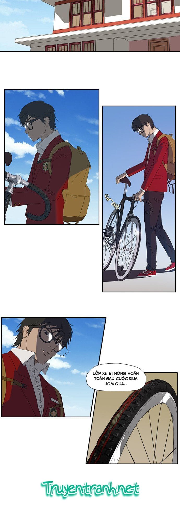 Truyện Tranh Thể Thao Cực Hạn - Wind Breaker trang 7