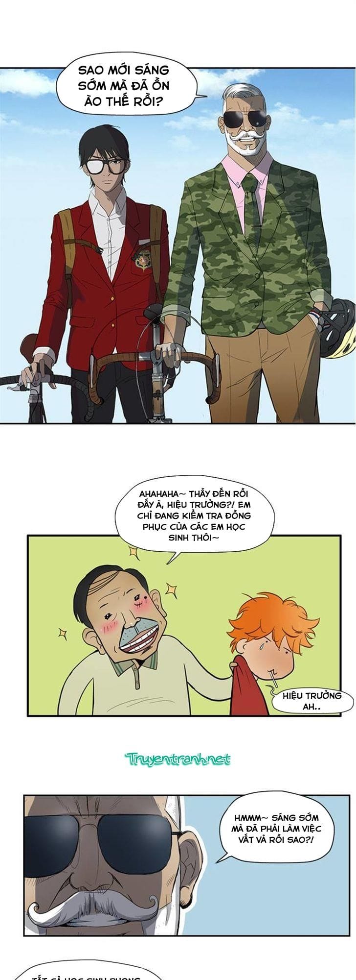 Truyện Tranh Thể Thao Cực Hạn - Wind Breaker trang 7