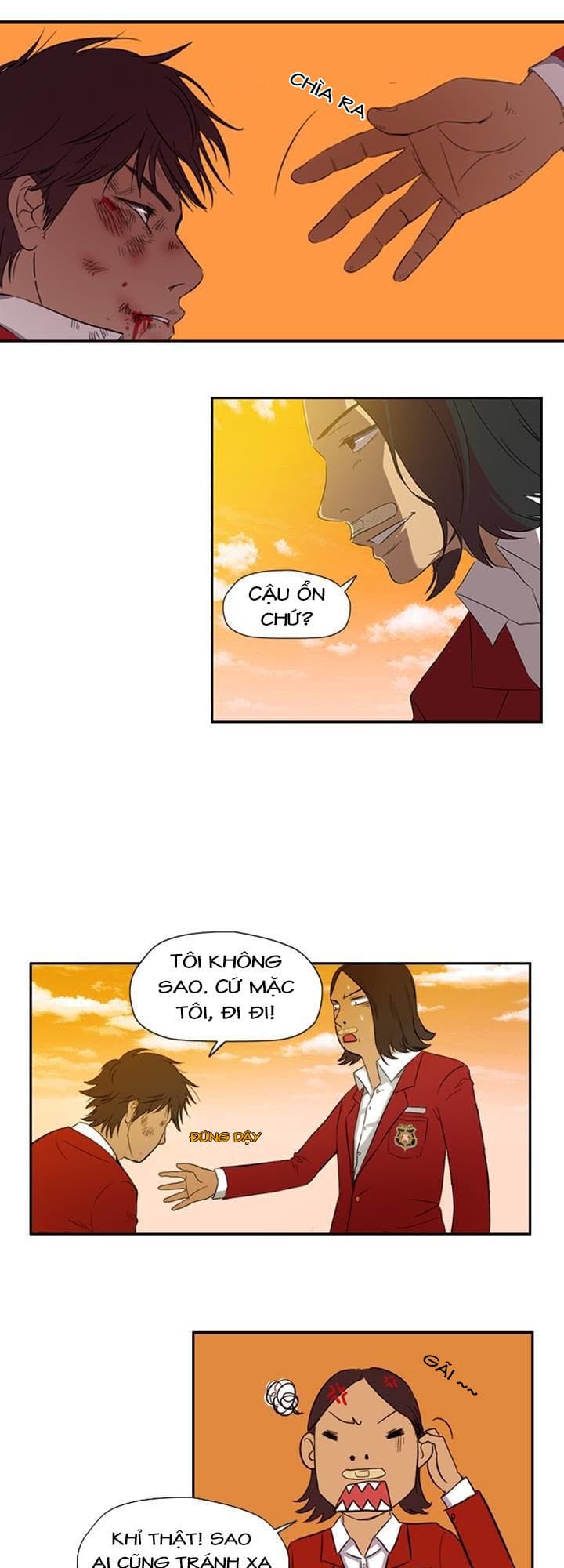 Truyện Tranh Thể Thao Cực Hạn - Wind Breaker trang 7