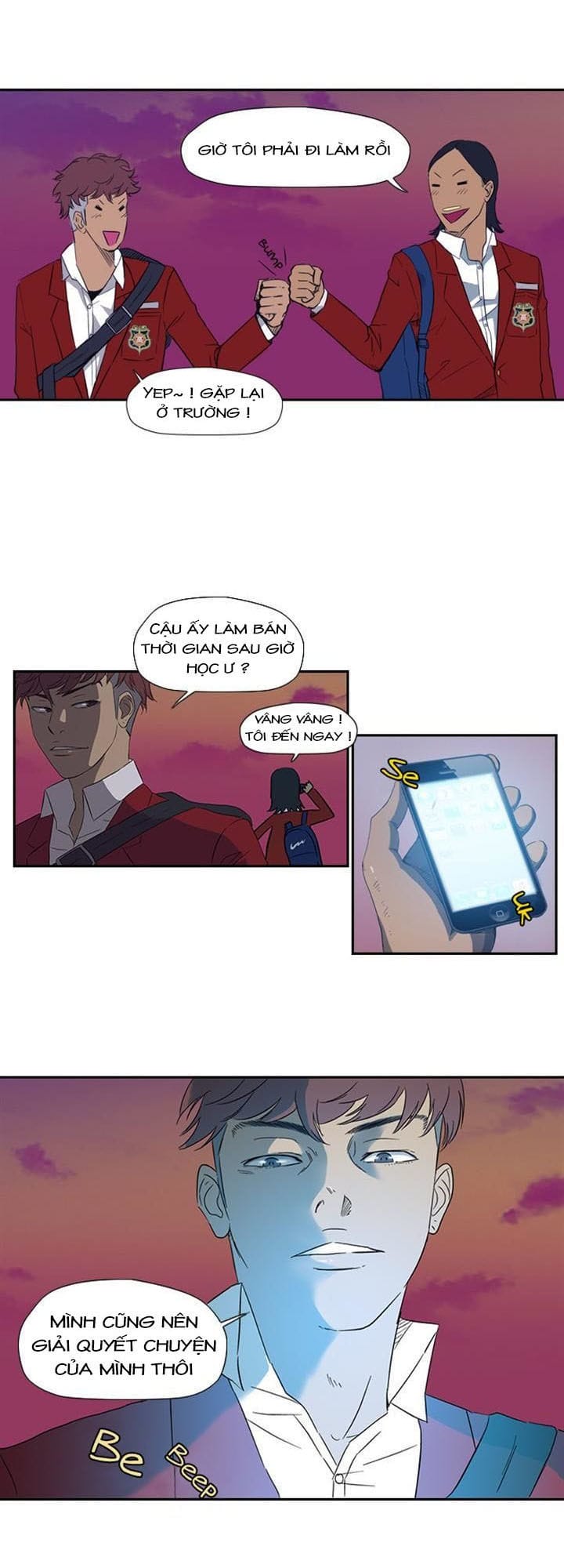 Truyện Tranh Thể Thao Cực Hạn - Wind Breaker trang 7