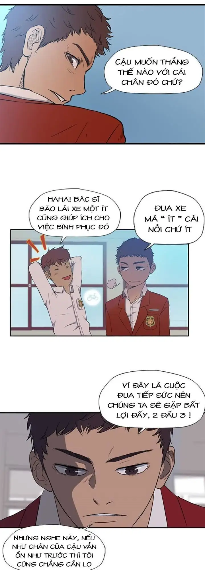 Truyện Tranh Thể Thao Cực Hạn - Wind Breaker trang 7