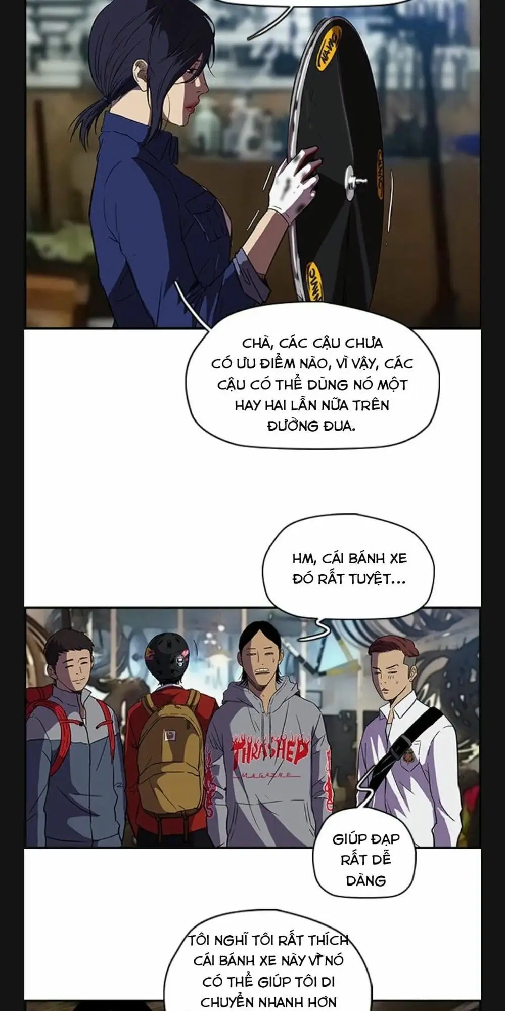 Truyện Tranh Thể Thao Cực Hạn - Wind Breaker trang 7