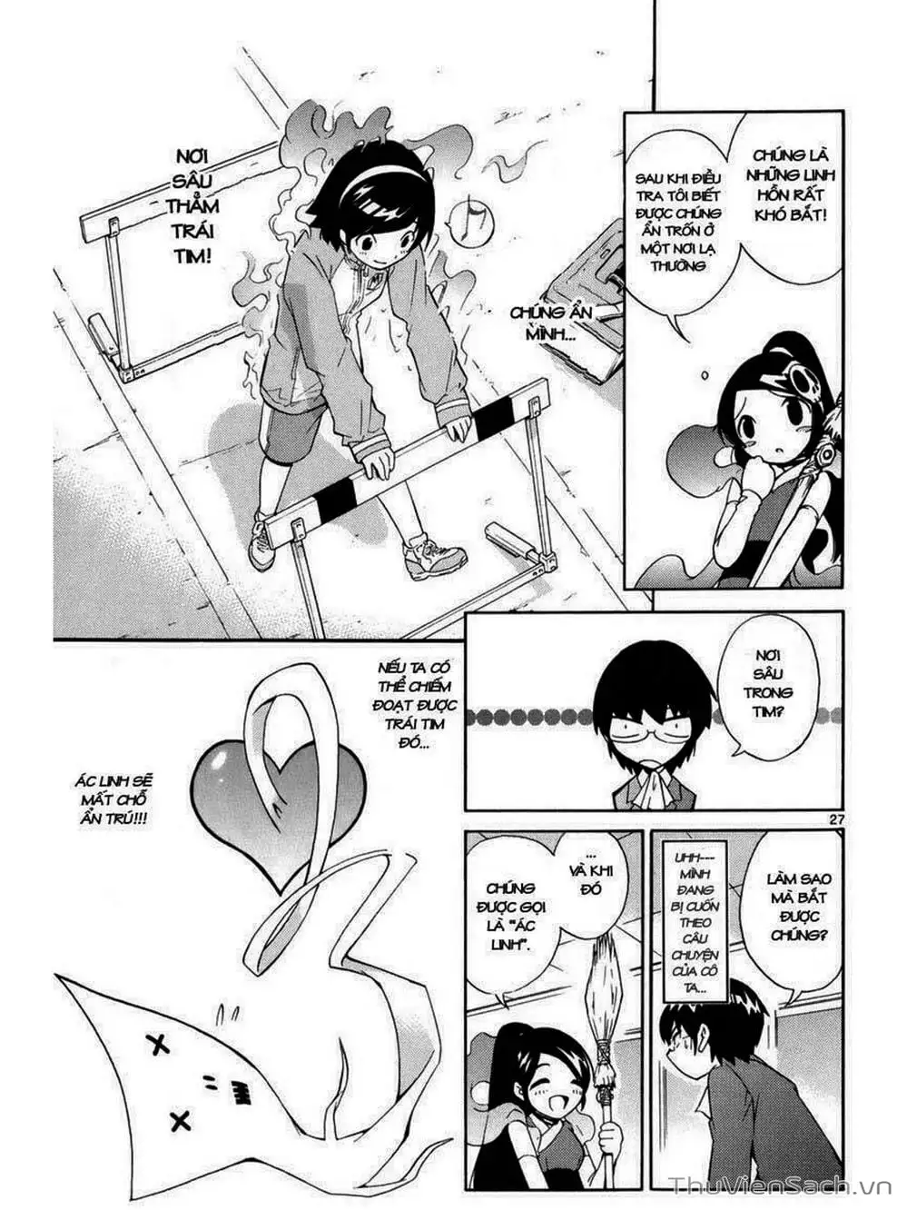 Truyện Tranh Thế Giới Chỉ Có Thánh Thần Biết - The World God Only Knows trang 7