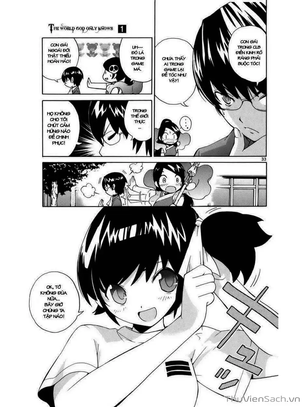 Truyện Tranh Thế Giới Chỉ Có Thánh Thần Biết - The World God Only Knows trang 7