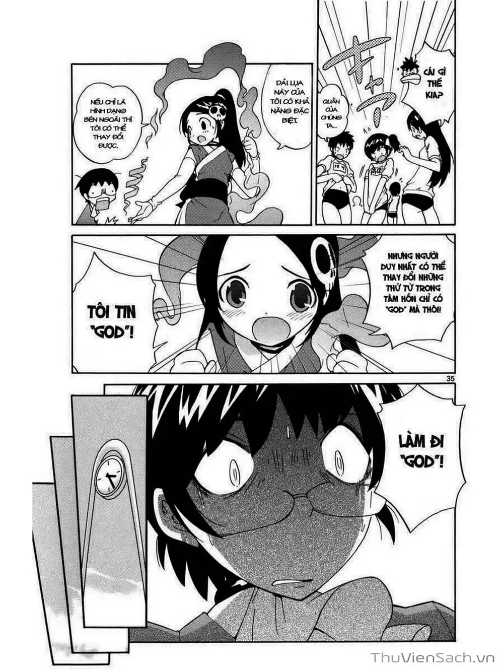 Truyện Tranh Thế Giới Chỉ Có Thánh Thần Biết - The World God Only Knows trang 7