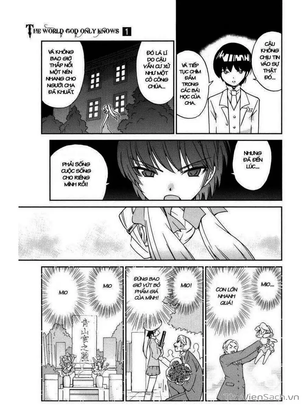 Truyện Tranh Thế Giới Chỉ Có Thánh Thần Biết - The World God Only Knows trang 7