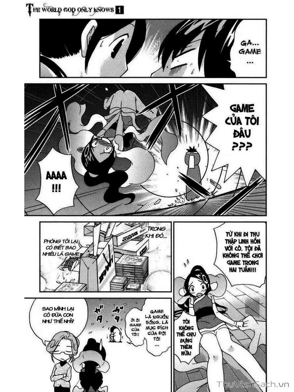 Truyện Tranh Thế Giới Chỉ Có Thánh Thần Biết - The World God Only Knows trang 7