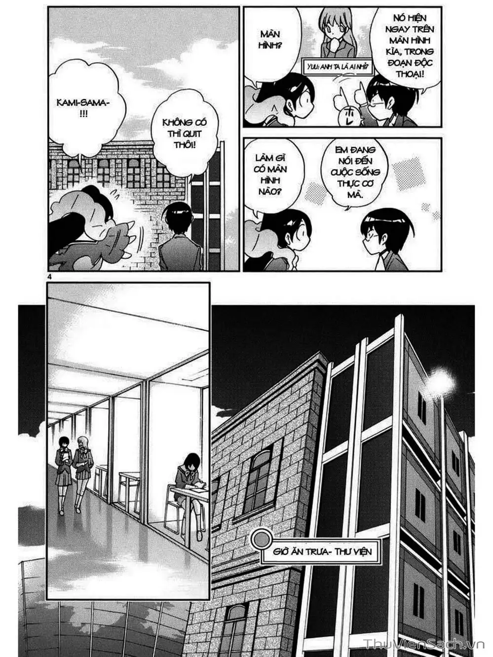 Truyện Tranh Thế Giới Chỉ Có Thánh Thần Biết - The World God Only Knows trang 7