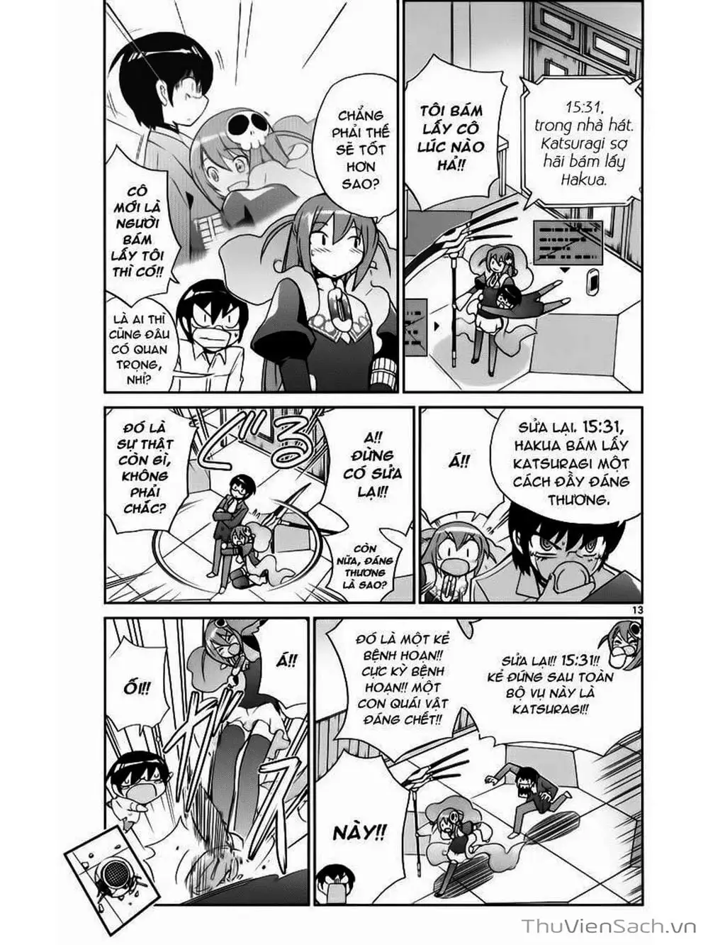 Truyện Tranh Thế Giới Chỉ Có Thánh Thần Biết - The World God Only Knows trang 7