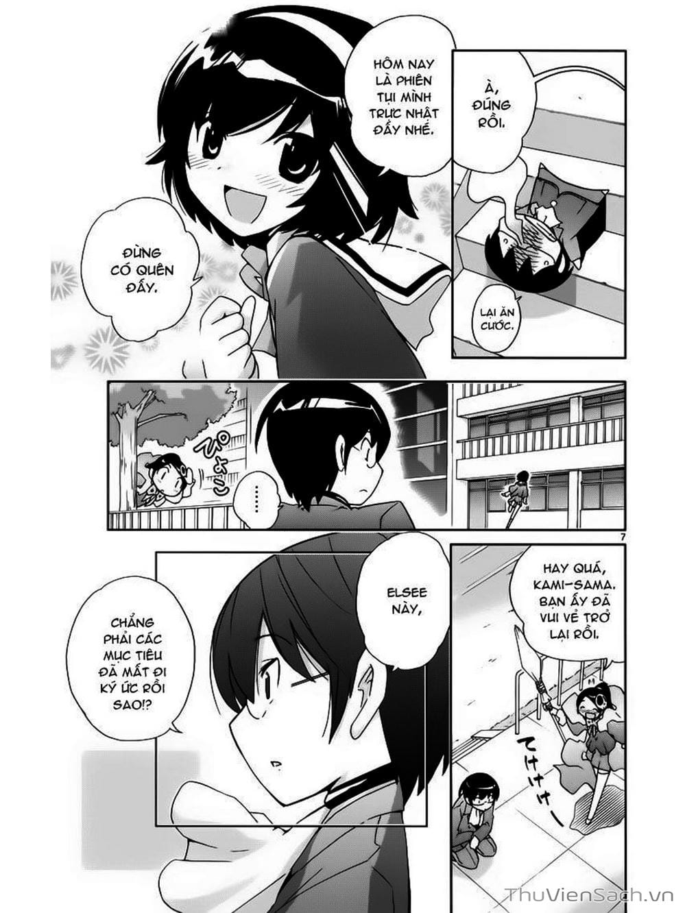 Truyện Tranh Thế Giới Chỉ Có Thánh Thần Biết - The World God Only Knows trang 7