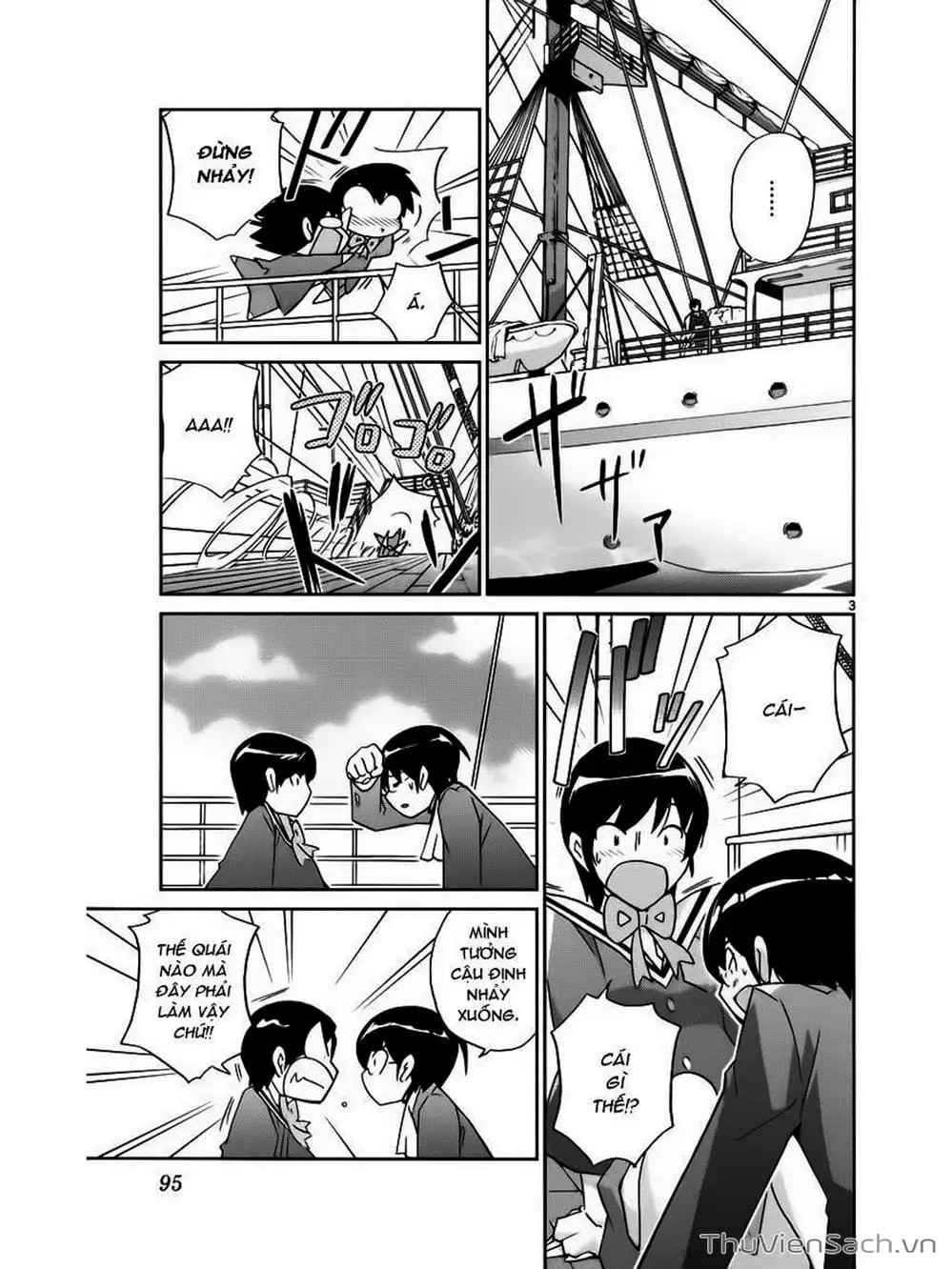 Truyện Tranh Thế Giới Chỉ Có Thánh Thần Biết - The World God Only Knows trang 7