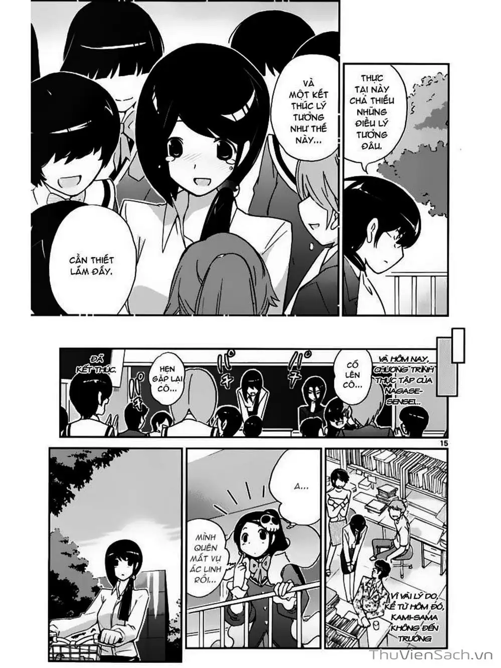 Truyện Tranh Thế Giới Chỉ Có Thánh Thần Biết - The World God Only Knows trang 7